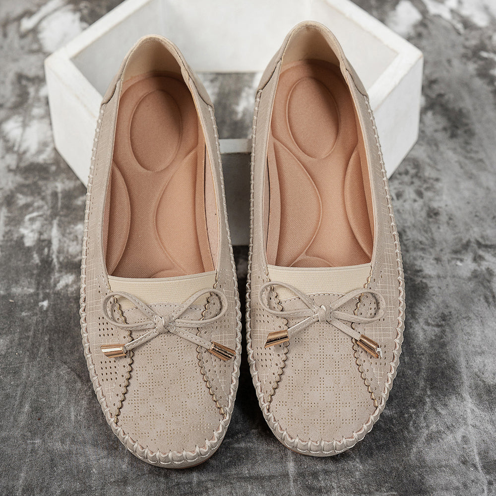 Orthopedic Leather Shoes for Women – Comfy & Anti-Slip