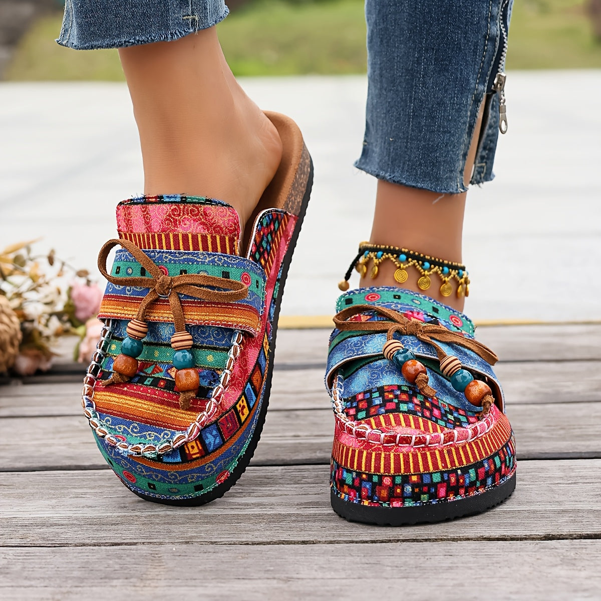 Wide Toe Orthopedic Comfort Mules ⭐⭐⭐⭐⭐