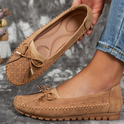 Orthopedic Leather Shoes for Women – Comfy & Anti-Slip