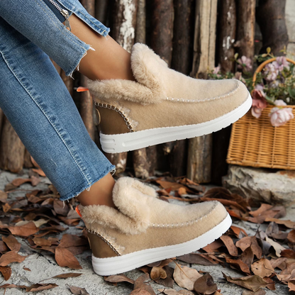 Orthopedic Fleece Slip-On Boots