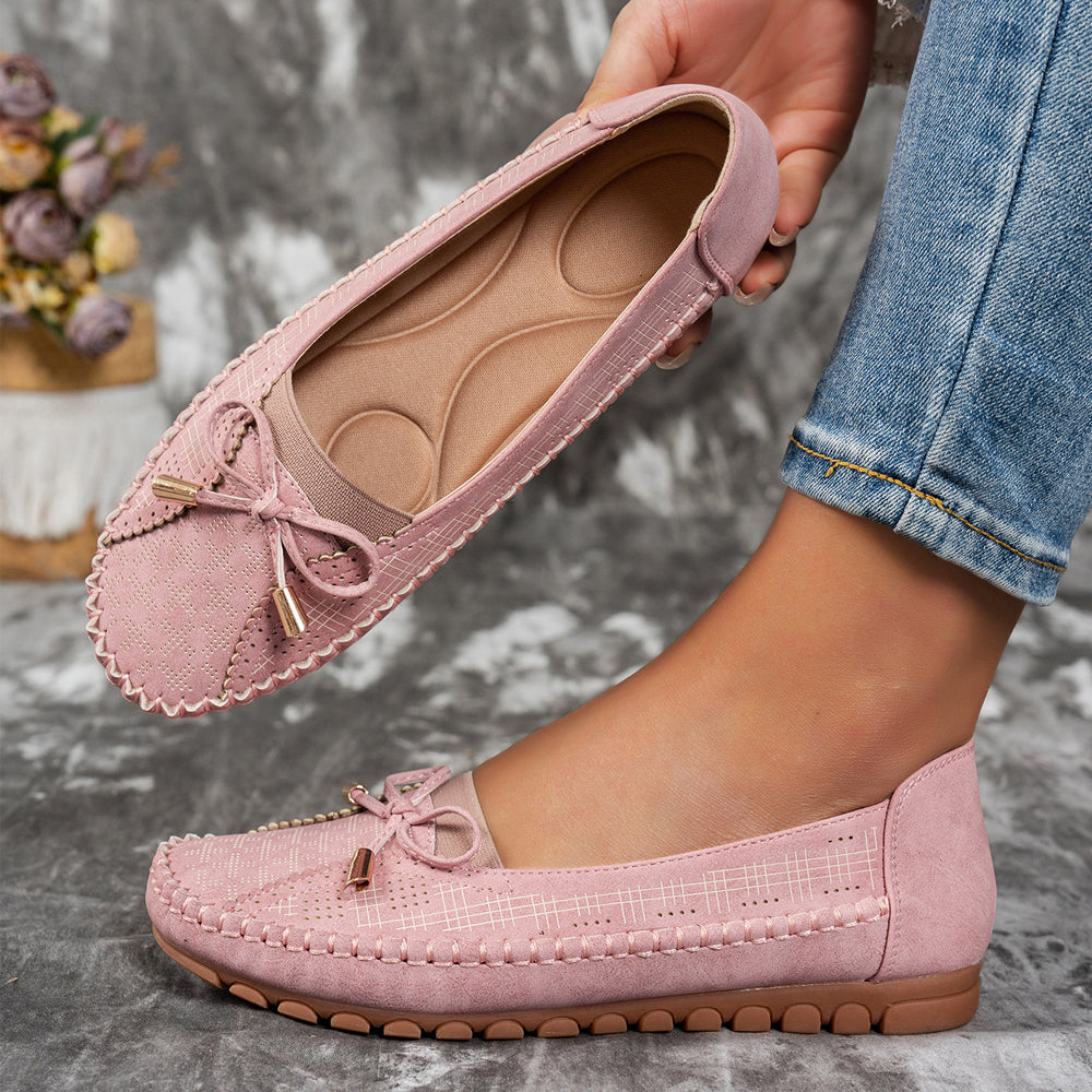 Orthopedic Leather Shoes for Women – Comfy & Anti-Slip