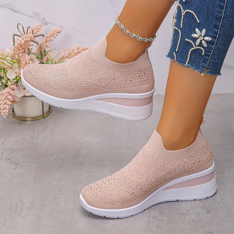 Plus Size Women's Versatile Low Top Fashion Sneakers