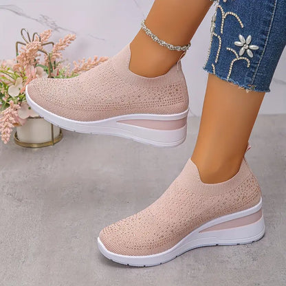 Plus Size Women's Versatile Low Top Fashion Sneakers