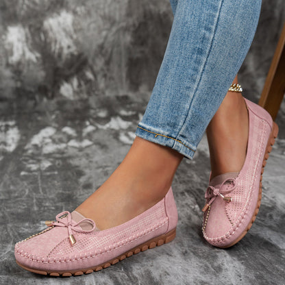 Orthopedic Leather Shoes for Women – Comfy & Anti-Slip