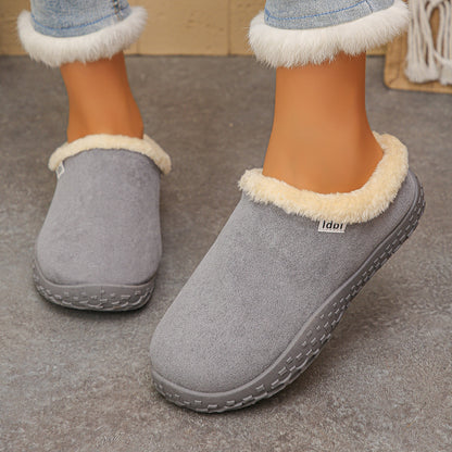 Cozy Fleece Clogs orthopedic.