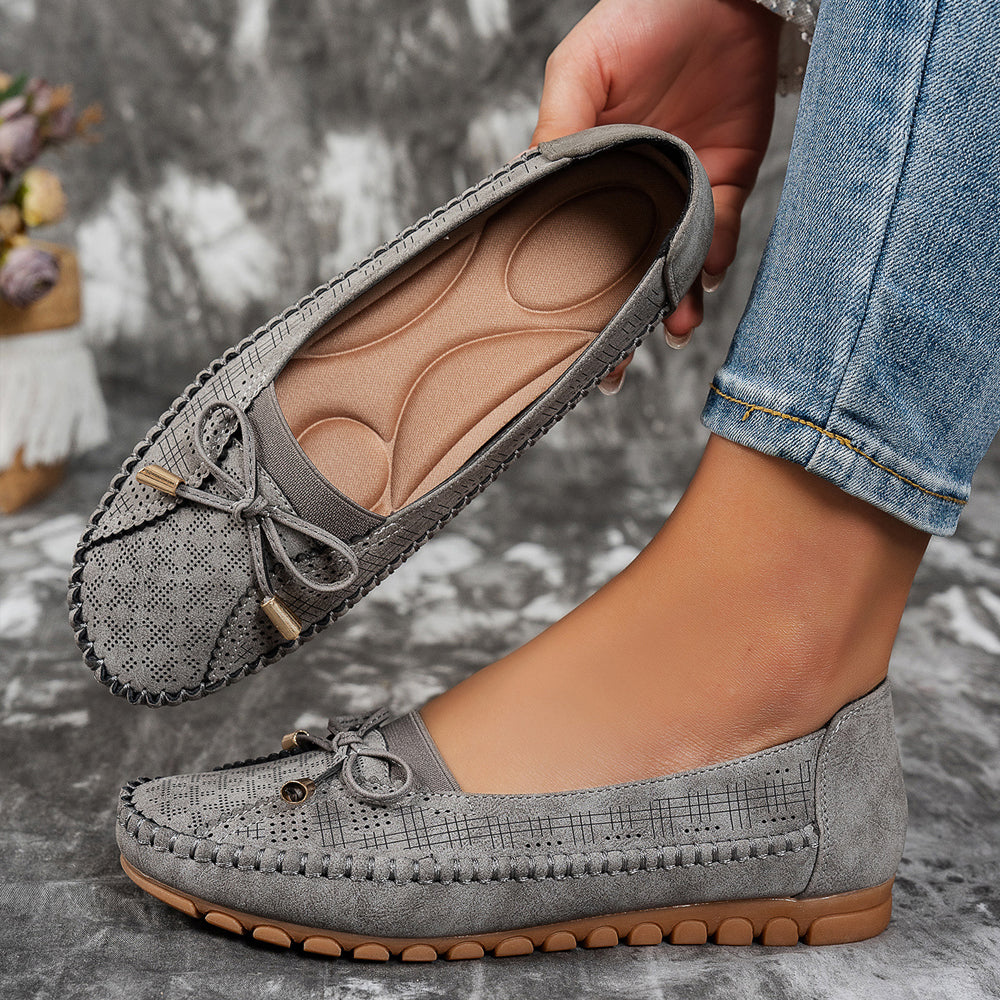 Orthopedic Leather Shoes for Women – Comfy & Anti-Slip