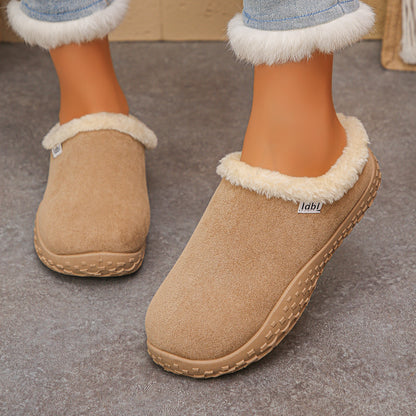 Cozy Fleece Clogs orthopedic.