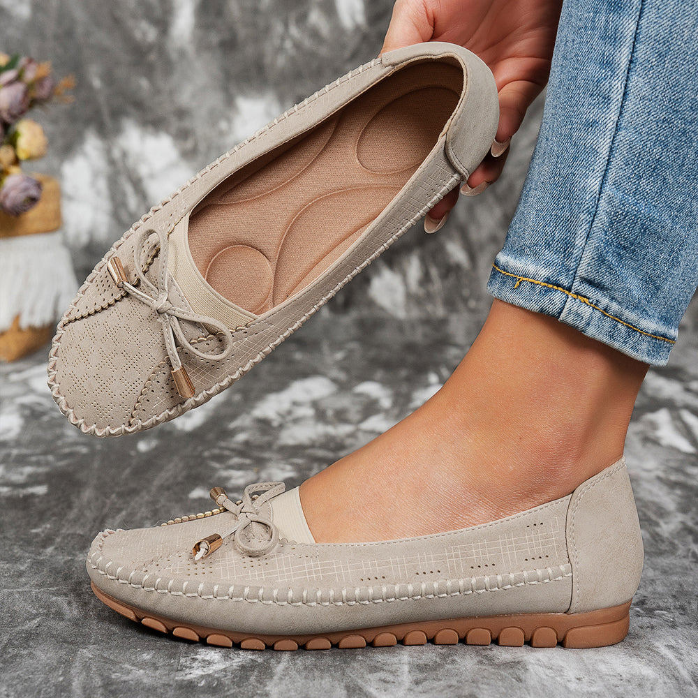 Orthopedic Leather Shoes for Women – Comfy & Anti-Slip