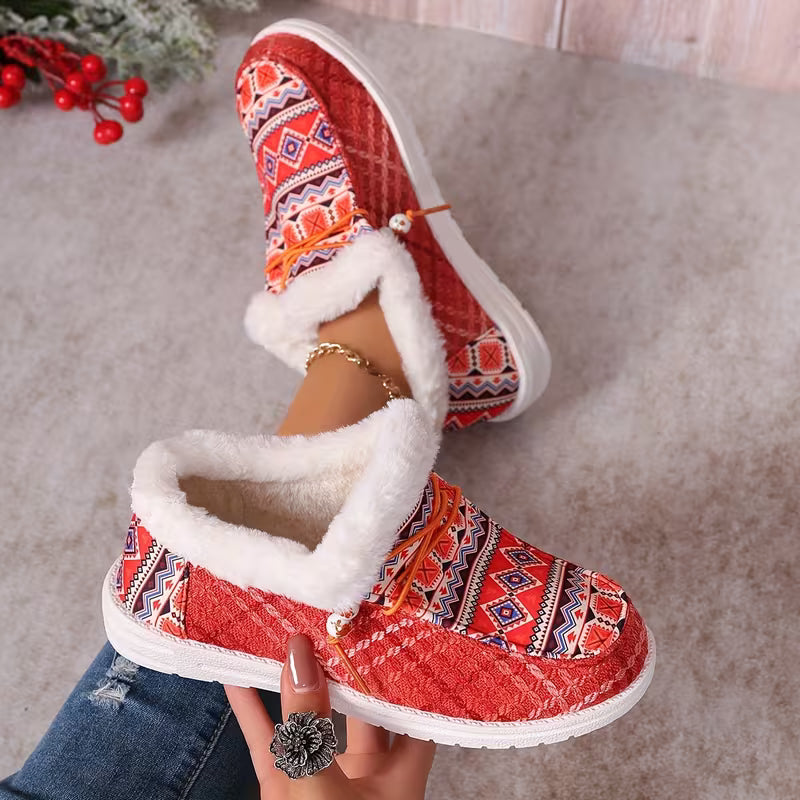 Women's Style Slip-On Winter Shoes