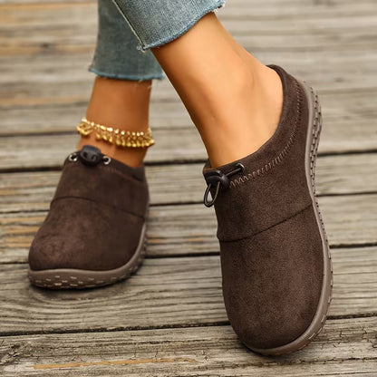 Orthopedic Casual Shoes with Round Toe Design