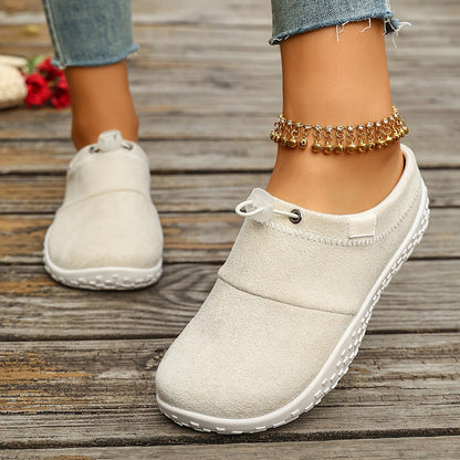 Orthopedic Casual Shoes with Round Toe Design