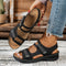 Women's orthopedic sandals with thick, comfortable, and soft soles.