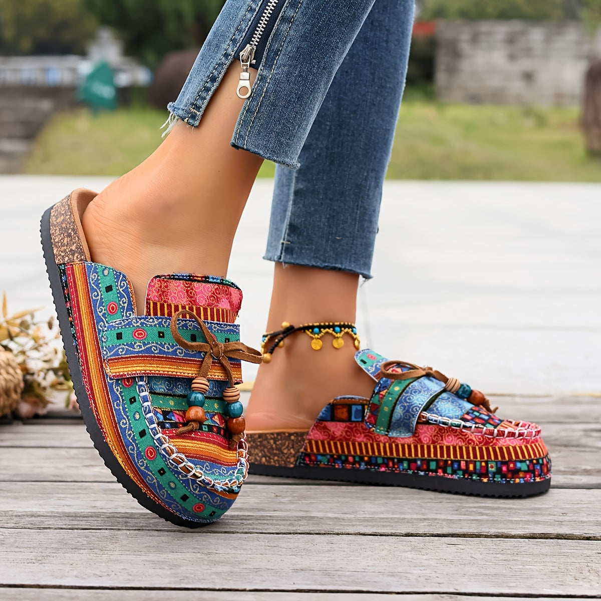 Wide Toe Orthopedic Comfort Mules ⭐⭐⭐⭐⭐