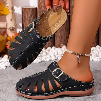 Wide Toe Orthopedic Comfort Mules