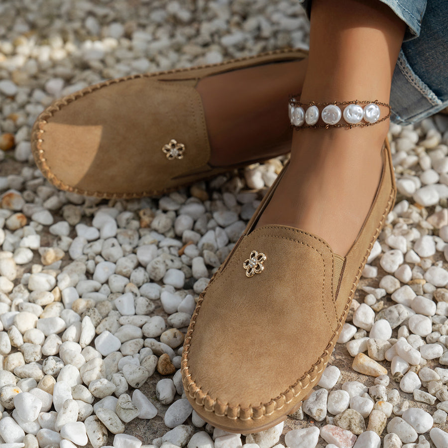 Orthopedic leather shoes, Lightweight, Anti-Slip, Breathable for Women