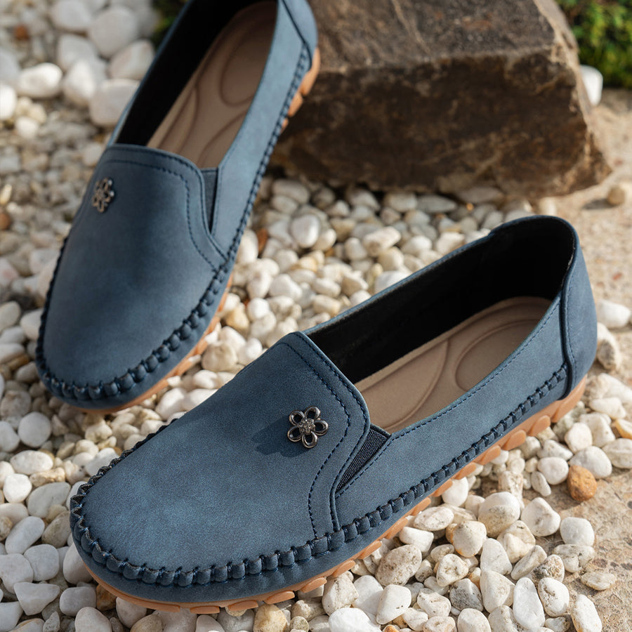 Orthopedic leather shoes, Lightweight, Anti-Slip, Breathable for Women