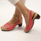 Cushioned Wedge Sandals for Women – Arch Support & Non-Slip