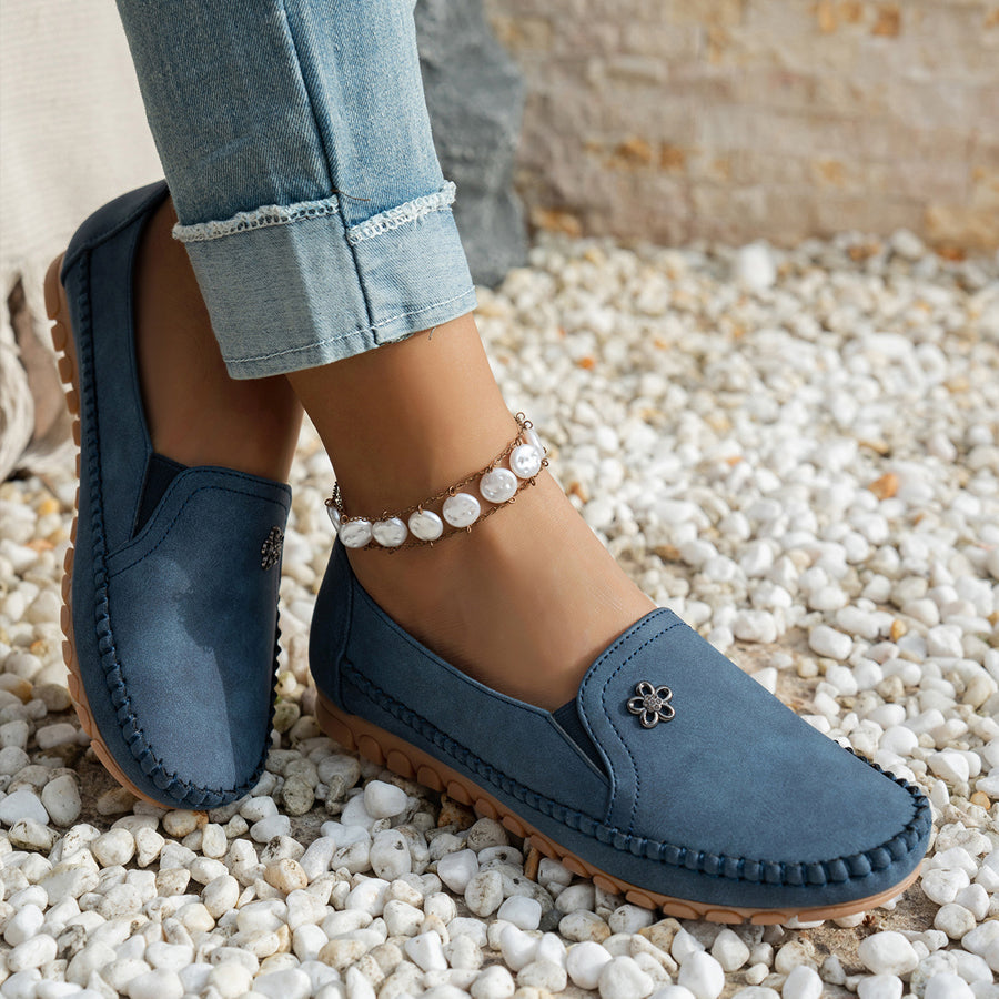 Orthopedic leather shoes, Lightweight, Anti-Slip, Breathable for Women