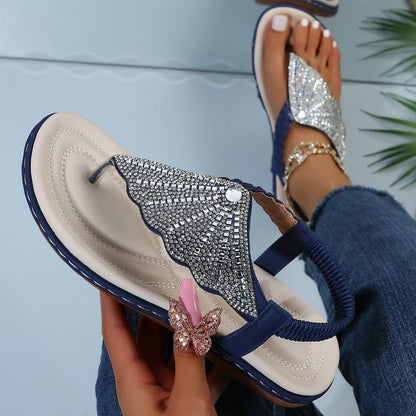 Sparkling Orthopedic Comfort Sandals