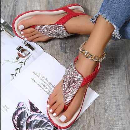 Sparkling Orthopedic Comfort Sandals