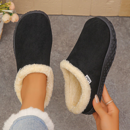 Cozy Fleece Clogs orthopedic.