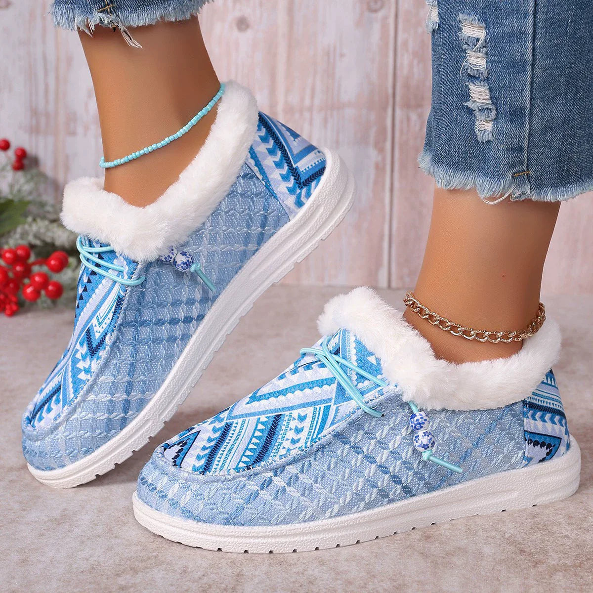 Women's Style Slip-On Winter Shoes