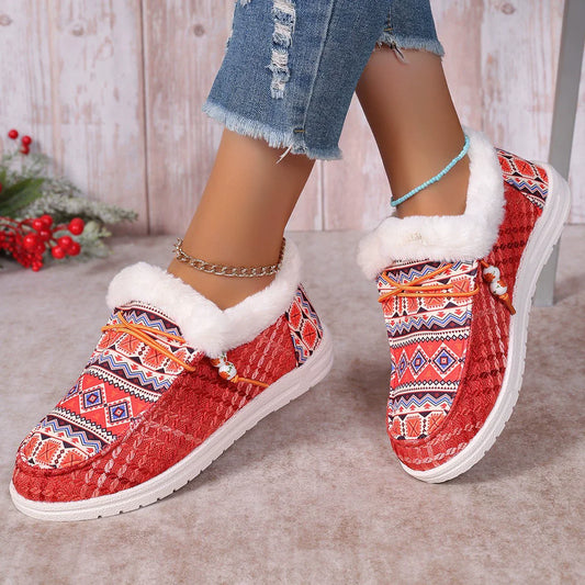 Women's Style Slip-On Winter Shoes