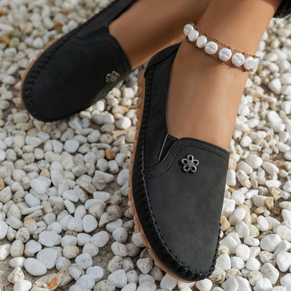 Orthopedic leather shoes, Lightweight, Anti-Slip, Breathable for Women