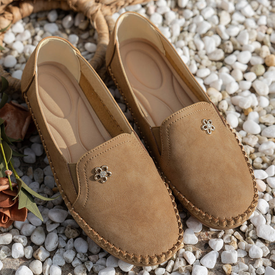 Orthopedic leather shoes, Lightweight, Anti-Slip, Breathable for Women