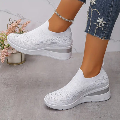 Plus Size Women's Versatile Low Top Fashion Sneakers