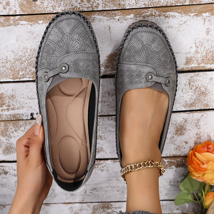 These women's slip-on shoes are lightweight, comfortable, and soft.