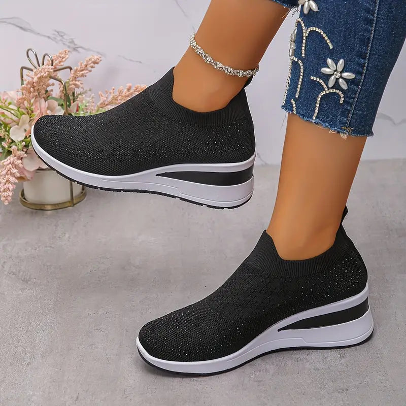 Plus Size Women's Versatile Low Top Fashion Sneakers