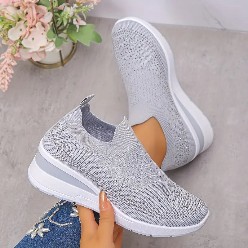 Plus Size Women's Versatile Low Top Fashion Sneakers
