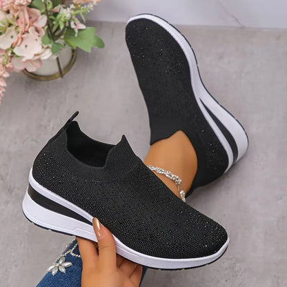 Plus Size Women's Versatile Low Top Fashion Sneakers
